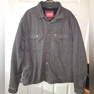 Coleman Heavy Twill Outdoor Padded Insulated Sherpa Lined Jacket Coat Men's XL